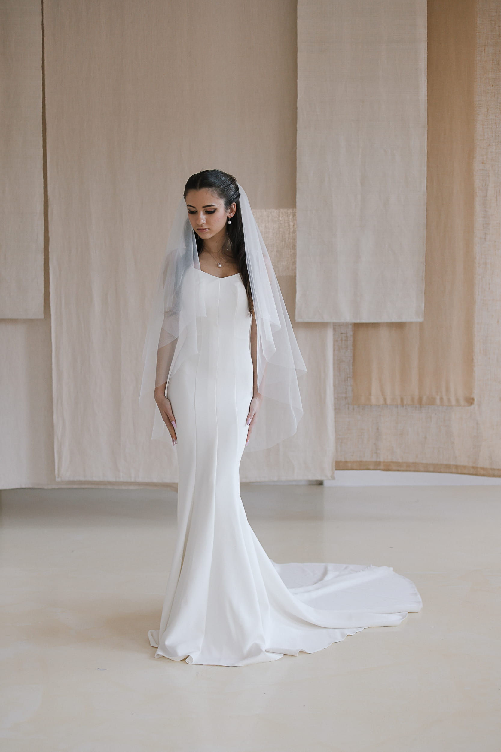 Alice - Double Tier Wedding Veil - Image 2
