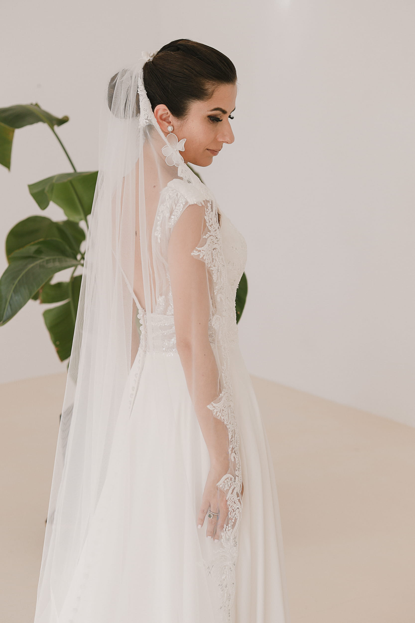 Esme - Lace Wedding Veil - Image 7