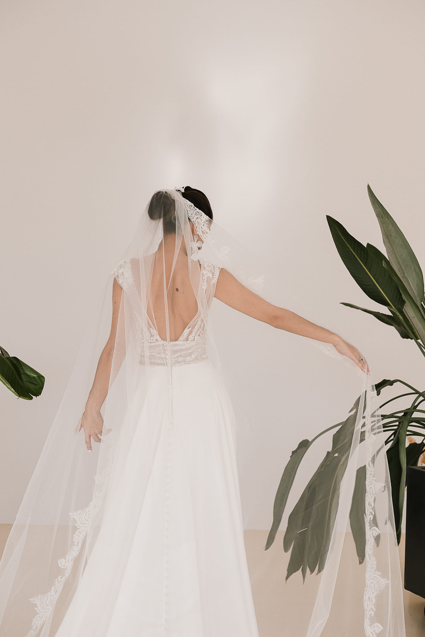 Esme - Lace Wedding Veil - Image 8