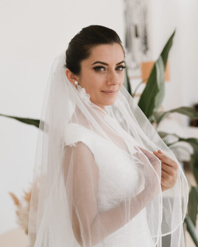 Zara - double tier veil