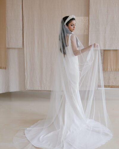 Cecilia - Pearls Wedding Veil