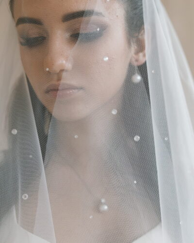 Delia - Raindrops Wedding Veil