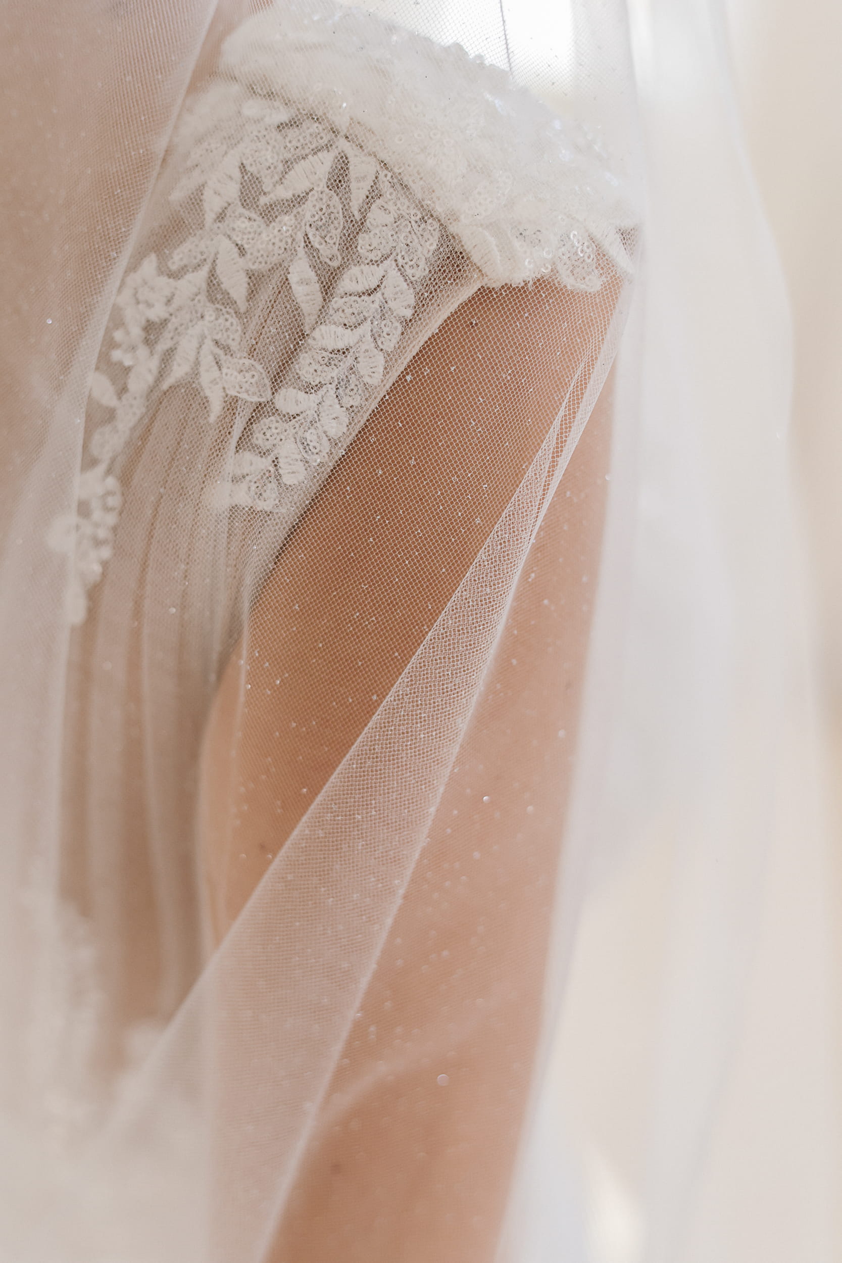 Emma - Shimmery Wedding Veil - Image 5