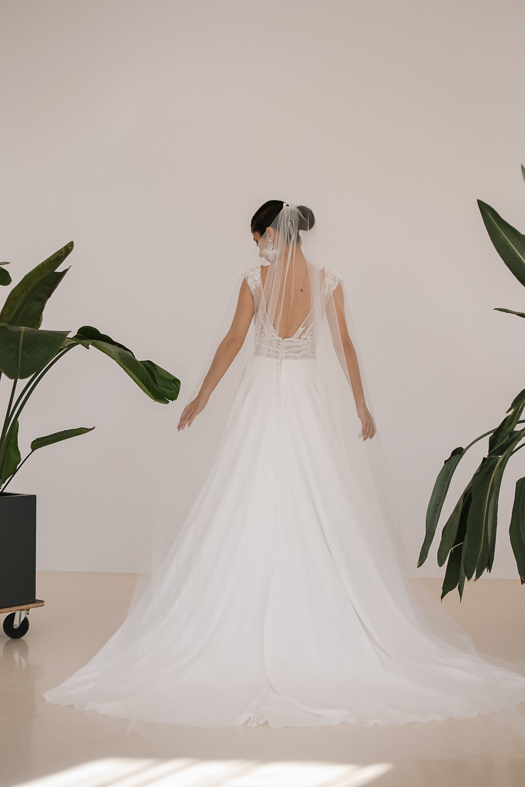 Emma - Shimmery Wedding Veil - Image 4