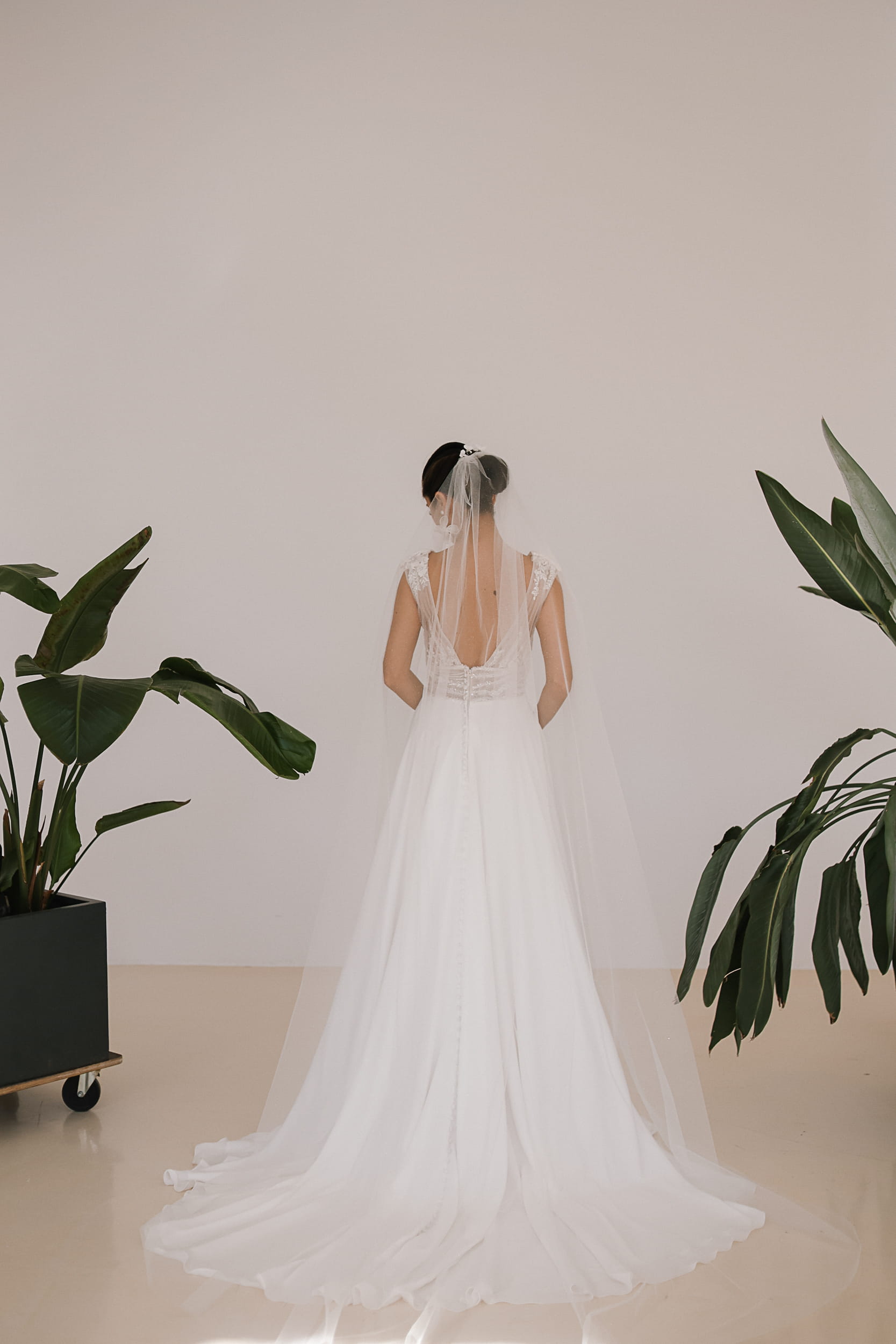 Emma - Shimmery Wedding Veil - Image 6