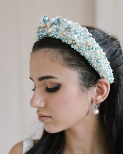 Headband F Pearls and Beads