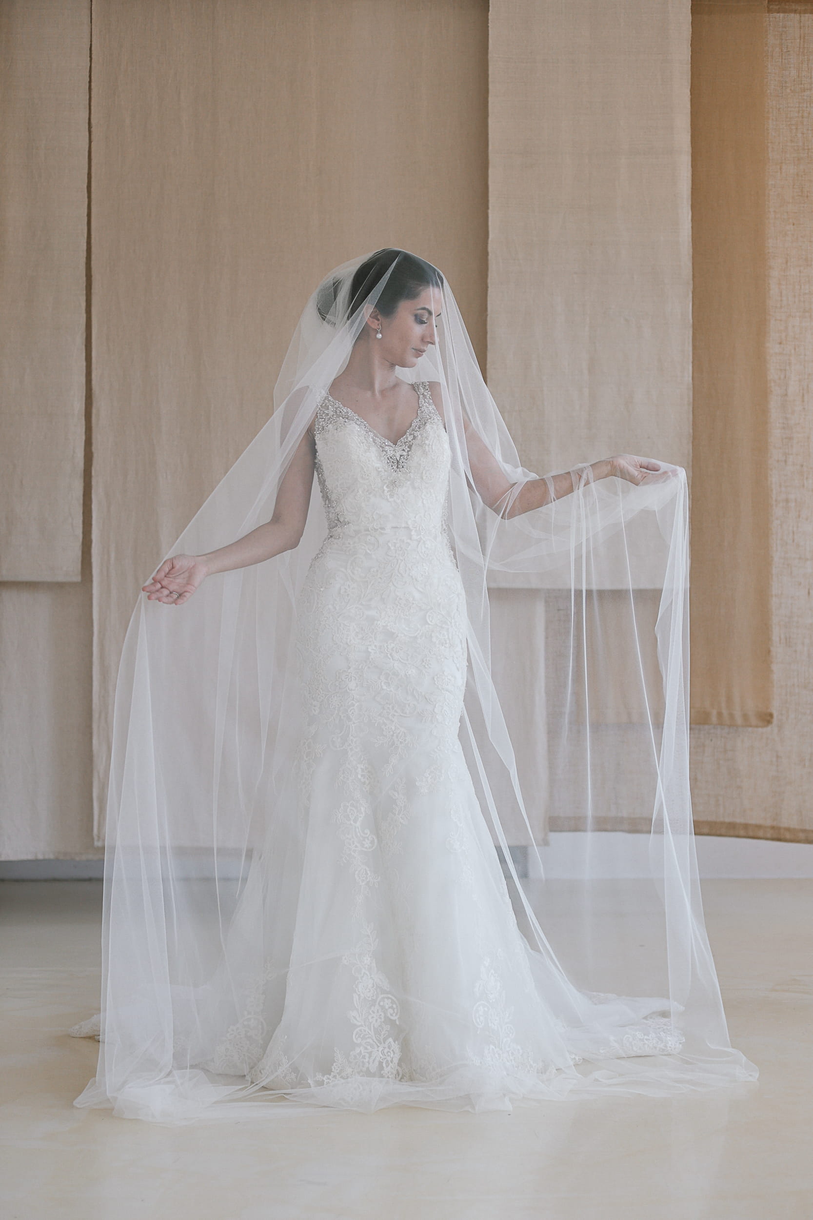 Luna - Cathedral Wedding Veil