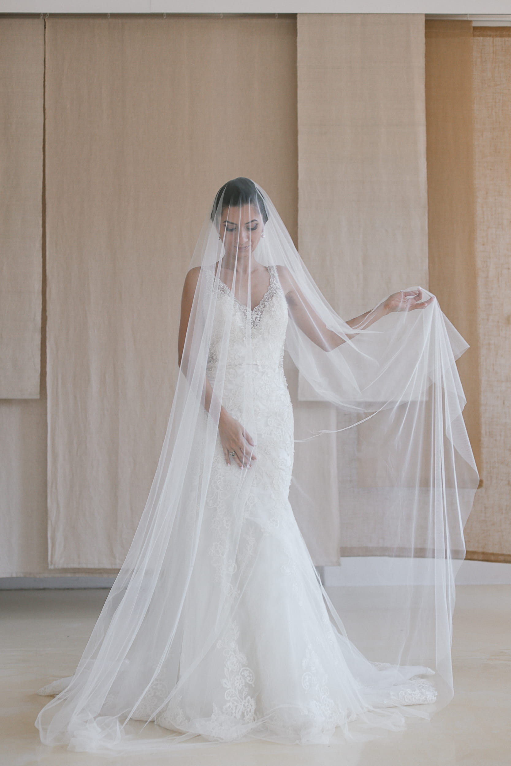 Luna - Cathedral Wedding Veil - Image 4
