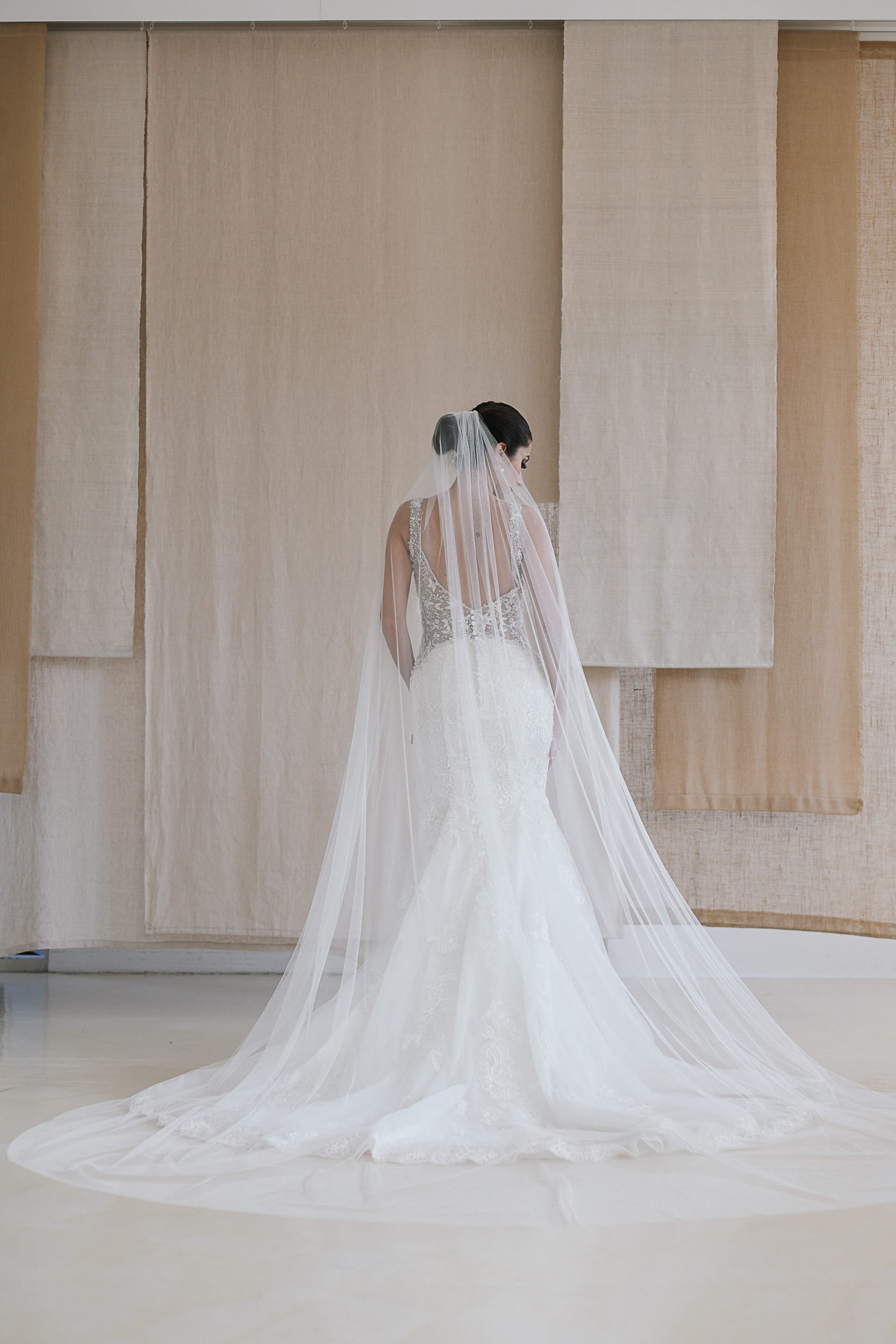 Luna - Cathedral Wedding Veil - Image 5