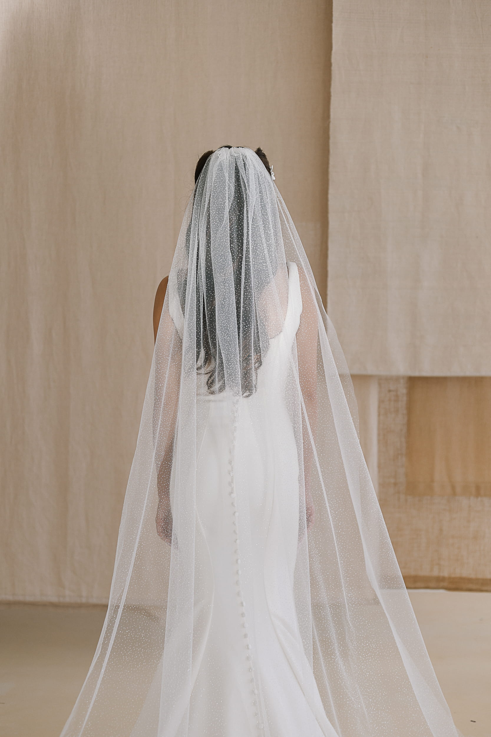 Mirabella - Full of Glitter Wedding Veil - Image 6
