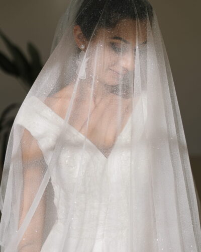 Sofia - Full Glitter Long Wedding Veil