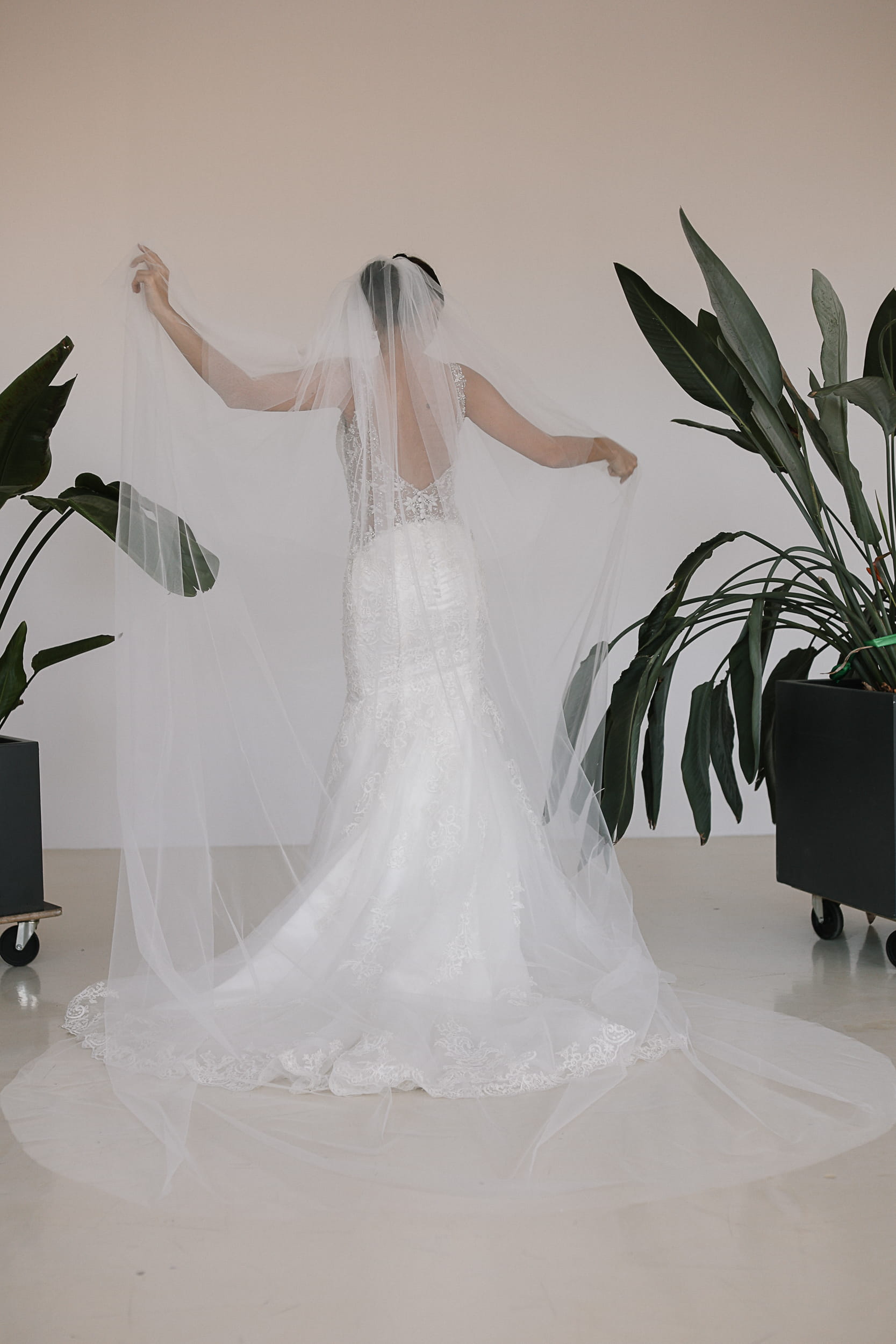 Vivienne - Double Tier Cathedral Wedding Veil - Image 2